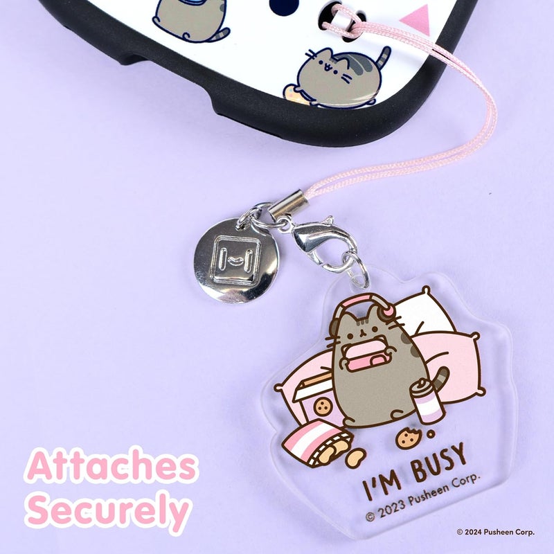 iFace Pusheen the Cat Beaded Wristlet Universal Charm Strap - Wrist Strap for Cell Phone Camera Keys AirPods - Image 2